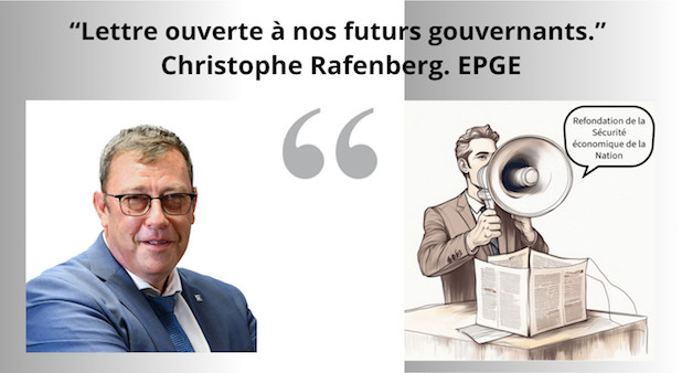 Sécurité économique. Lettre ouverte à nos futurs gouvernants. Christophe Rafenberg. EPGE