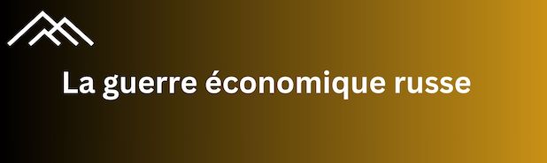 UKRAINE # 5. La guerre économique occidentale & La guerre économique russe. Par Bernard Besson