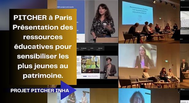 PITCHER à Paris : Présentation des ressources éducatives pour sensibiliser les plus jeunes au patrimoine.