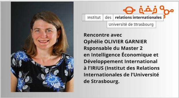 Ophélie Garnier, Université de Strasbourg